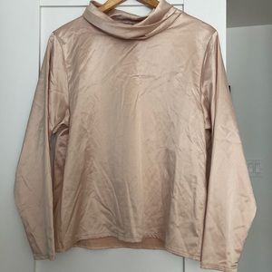 Zara satin shirt NWT